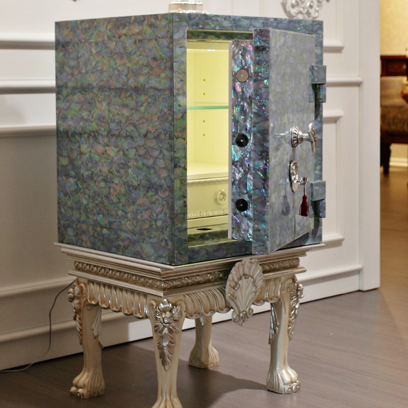 A luxury mother-of-pearl safe